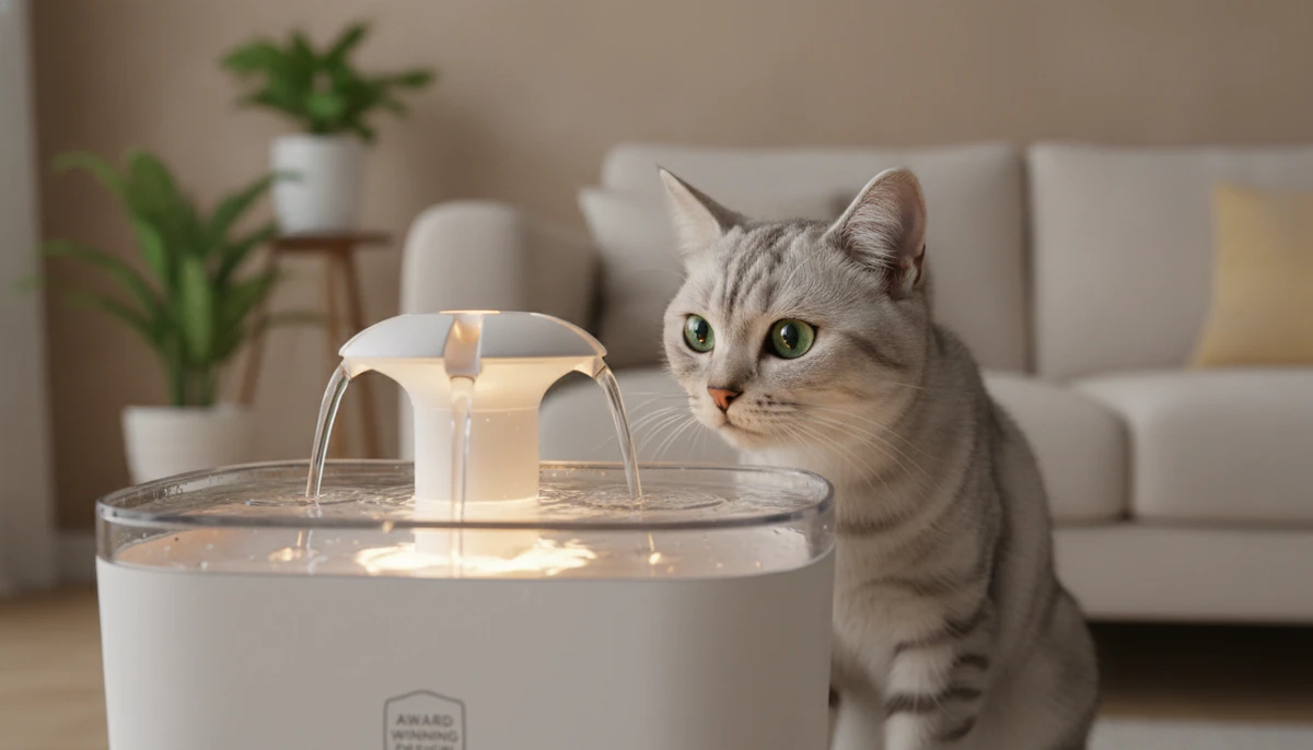 Innovation award winner Veken pet fountain