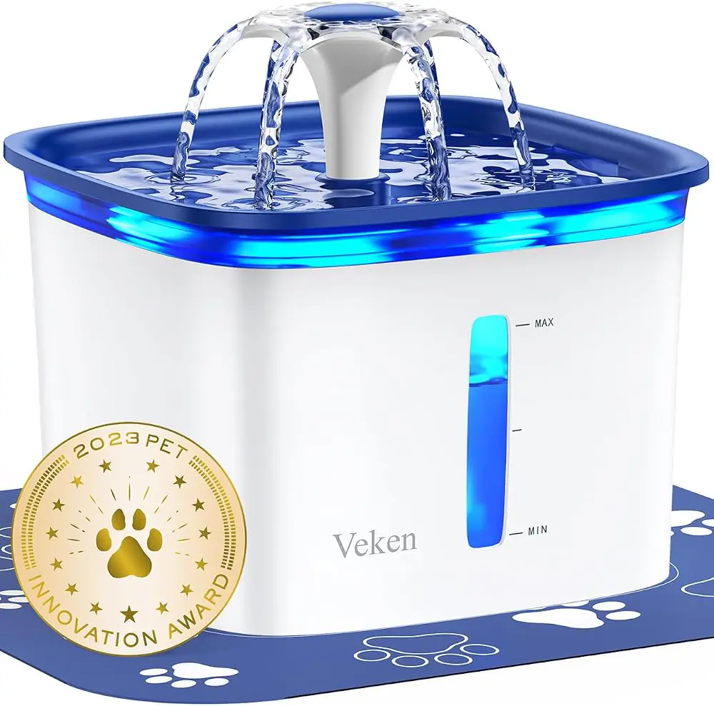 95oz Pet Fountain — Blue