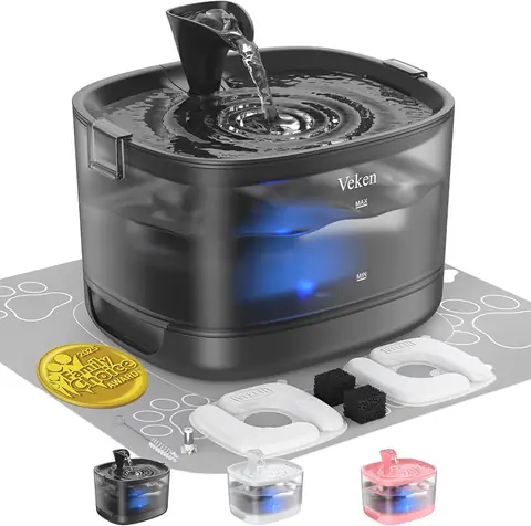 85oz Detachable-Tank Fountain — Black